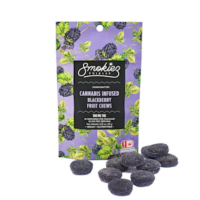 Smokiez | Gummies | Blackberry | 10 pc