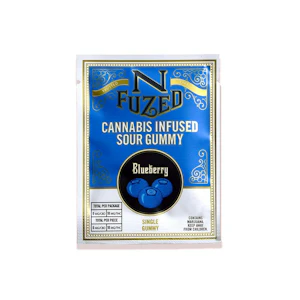NFUZED - Sour Blueberry Gummy 10mg - 10 Pack