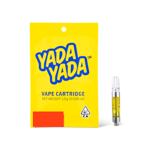 Yada Yada Solventless Cartridge 1g - Gush Mints 71%
