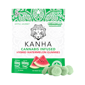 KANHA - Kanha - 100mg - 10ct Gummies - Watermelon