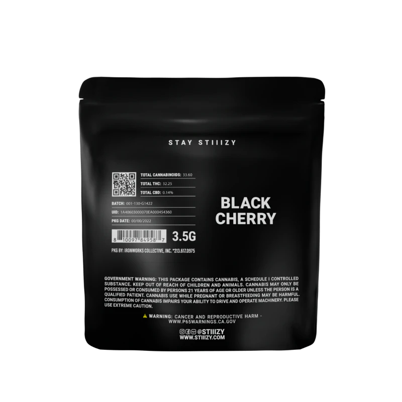 STIIIZY - Stiiizy - Black Bag Grapefruit Gas 3.5g Main Image