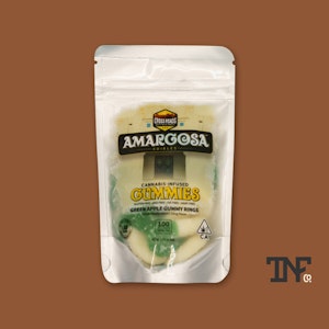 Amargosa - Amargosa 100mg Gummy Rings - Peach