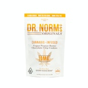 Dr. Norm's - Peanut Butter Chocolate Chip Cookies 10pk  100mg