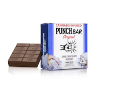 Punch Edibles & Extracts Sea Salt Dark Chocolate PunchBar 100mg
