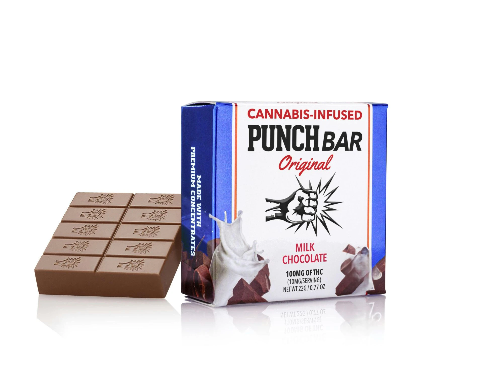 Punch - Punch | Milk Chocolate Bar | 100mg Main Image