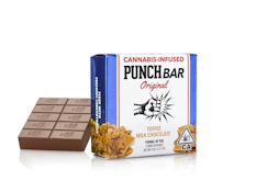 [PUNCH] Chocolate Bar - 100mg - Toffee Milk Chocolate (H)
