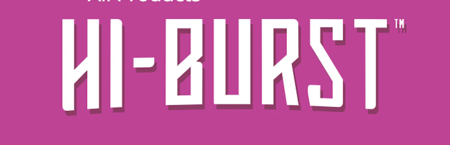 Hi-Burst - SATIVA Papaya Punch | 100mg Live Resin Chews | Hi-Burst