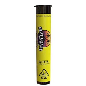 WEST COAST TREES - West Coast Treez | Pre-Roll | Hollywood Haze | 1g