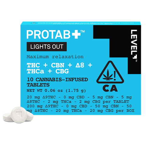 LEVEL - LIGHTS OUT PROTAB+™  -D10