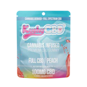 Kushy Punch - CBD - Peach - Gummies - (100mg)