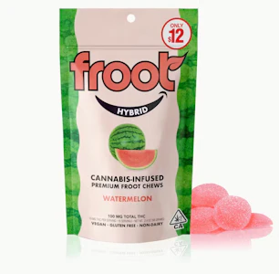 Froot - [Froot] Gummies - 100mg - Watermelon (H)