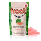 Froot Watermelon 100mg Gummie Edibles