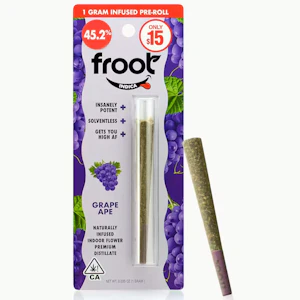 Froot - [Froot] Infused Preroll - 1g - Grape Ape (I)