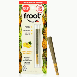 Froot - [Froot] Infused Preroll - 1g - Pineapple Express (S)
