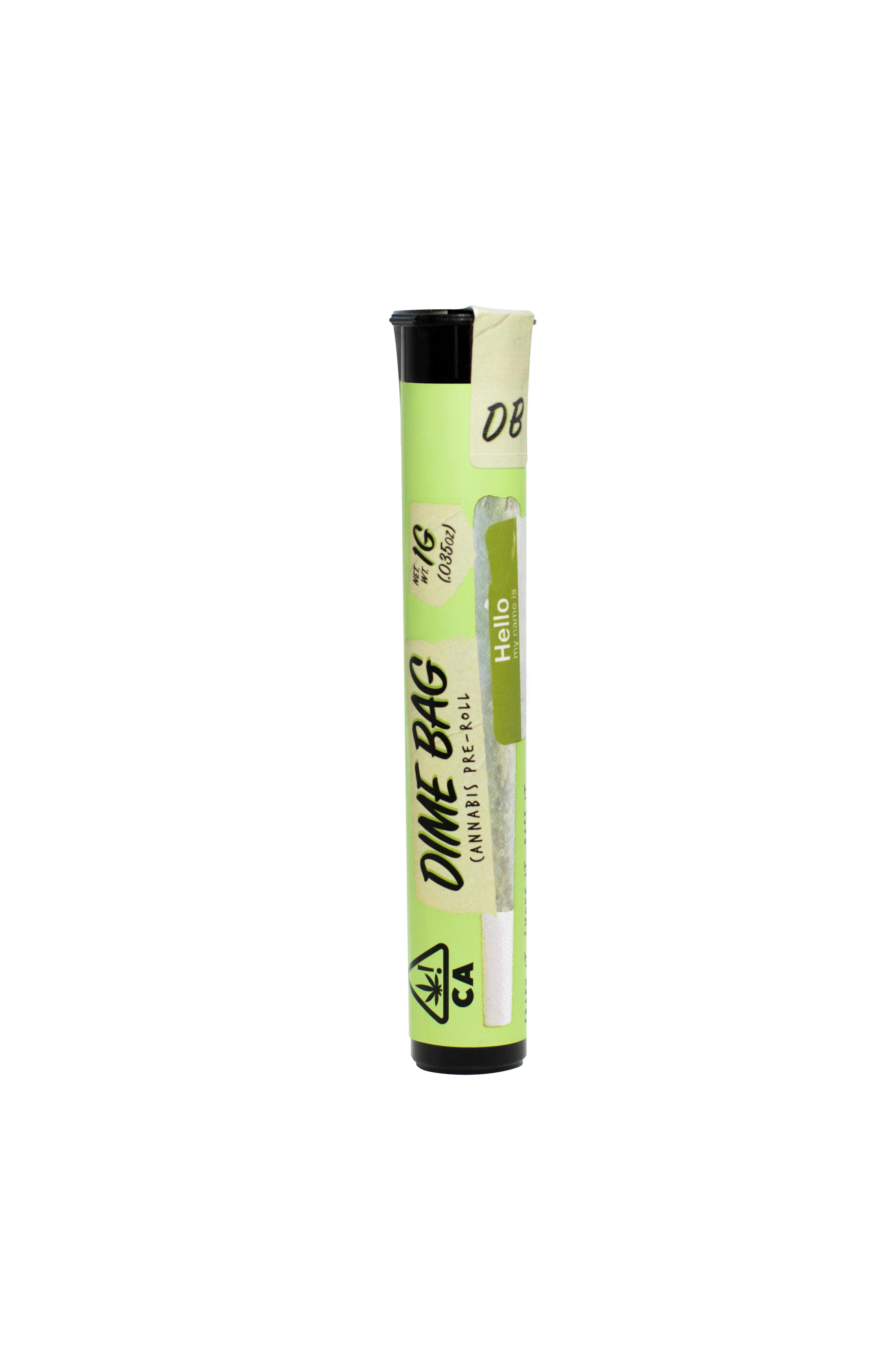 Dime Bag - [Dime Bag] Pre-roll - 1g - Capitol Chillz (S) Main Image