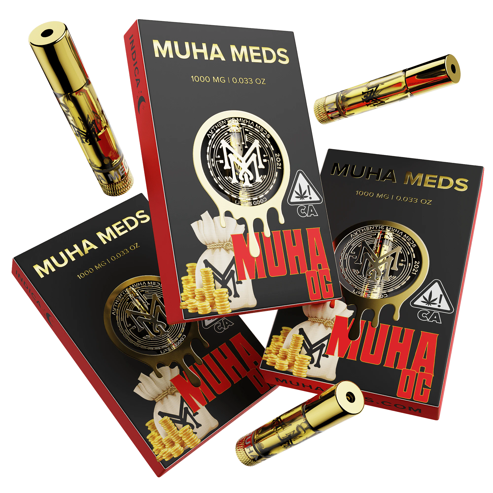 Muha Meds - Muha Meds - AIO -MAGIC MELON OG - (H) 1g Main Image