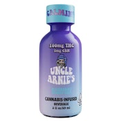 Uncle Arnie's Beverage- 2oz Blueberry Nightcap (20:1 THC/CBN 100mg)