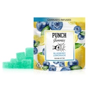 Punch Edibles & Extracts | Blueberry Lemonade Gummies 100mg