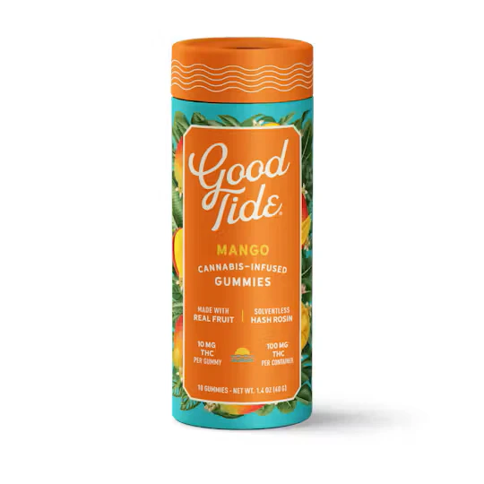 Good Tide - Good Tide - Mango (Mellow) - Rosin Gummy - 10 x 10mg Main Image