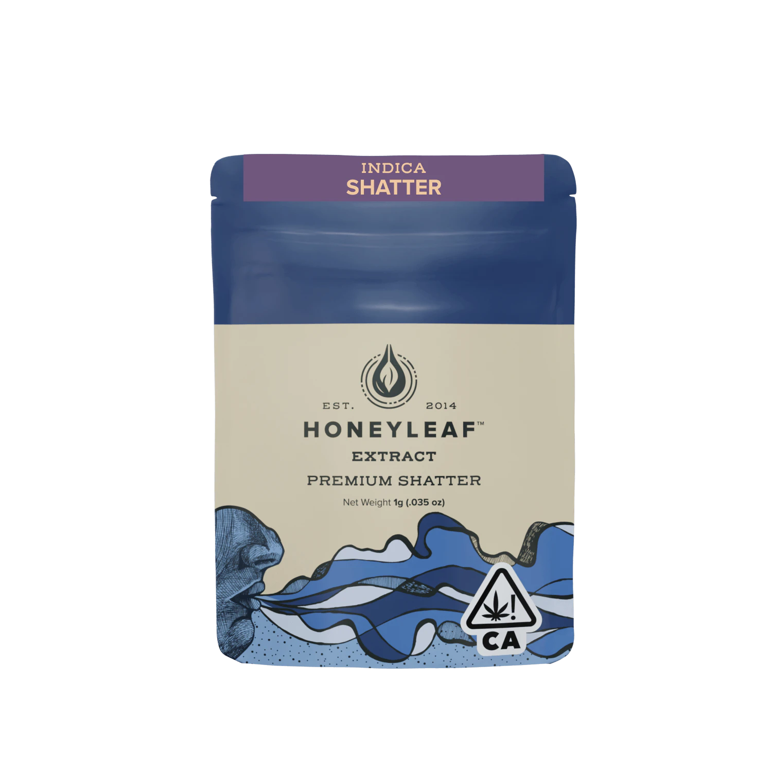 Honeyleaf - SHATTER - WHITE RUNTZ 1G - HONEYLEAF Main Image