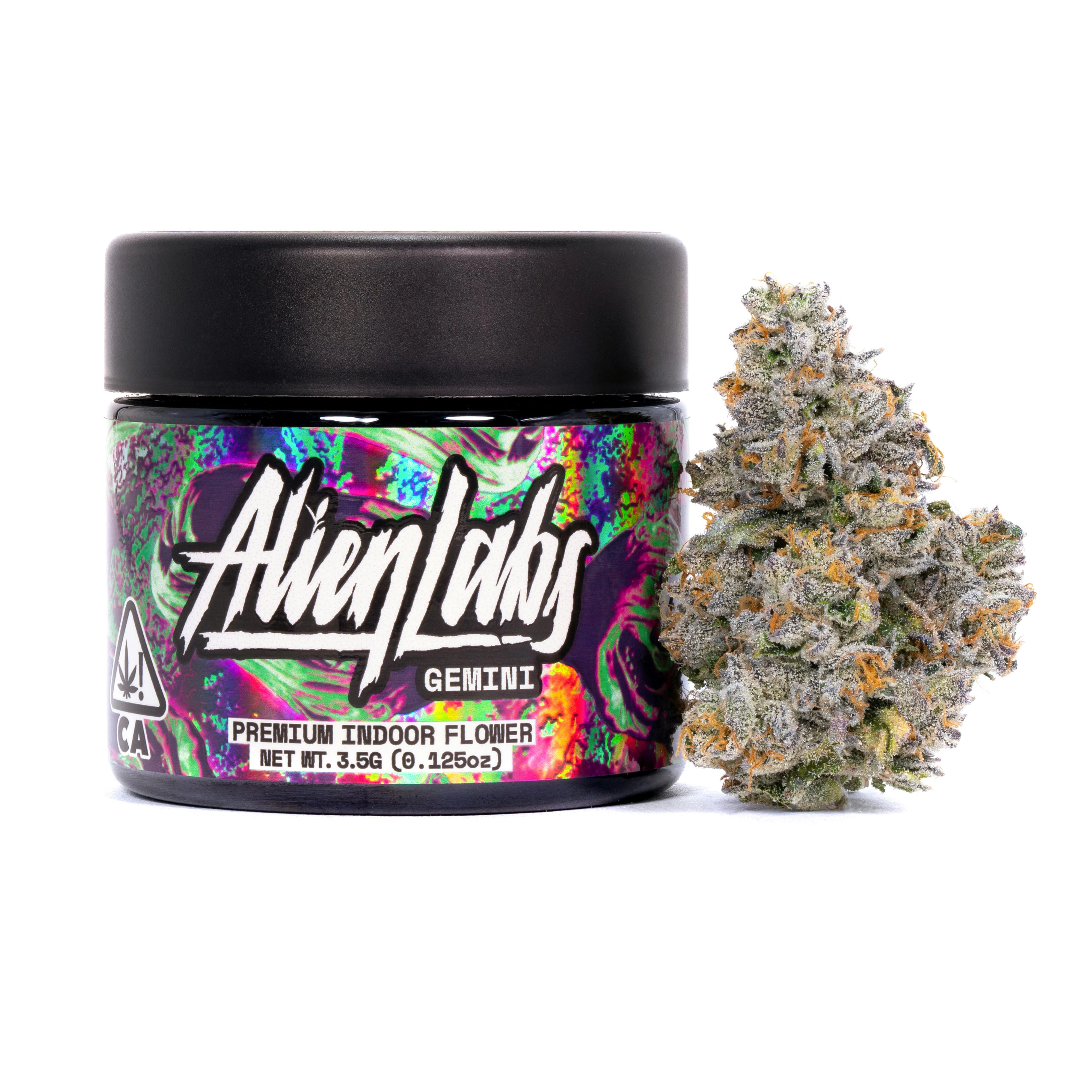 Alien Labs - (2 FOR $90 MIX & MATCH) Gemini - 3.5g Indoor Flower (Alien Labs) Main Image