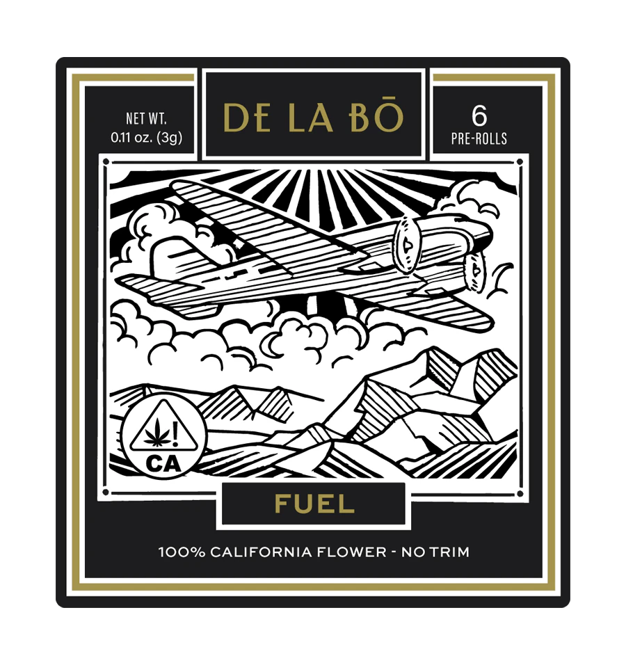 DE LA BO - 6 PACK FUEL - PLATINUM TRUFFLE .5G - DE LA BO Main Image