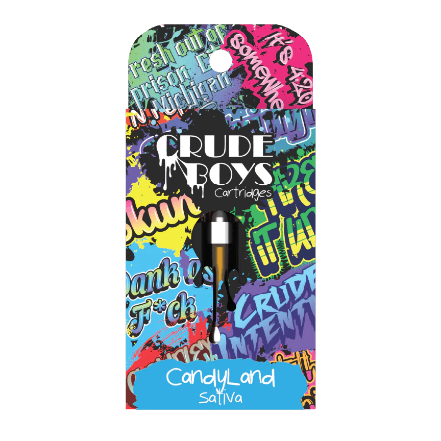 CRUDE BOYS - Crude Boys 1g Cartridge - Candyland (Sativa) Main Image