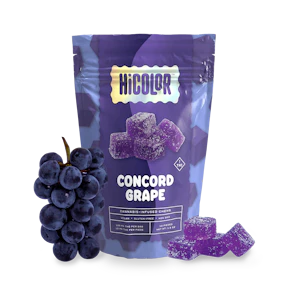 HiColor | 10pk 10mg Chews | Concord Grape