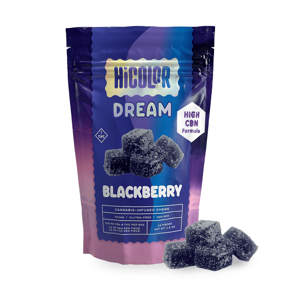 HiCOLOR - Blackberry Dream Chews [10pk] Main Image