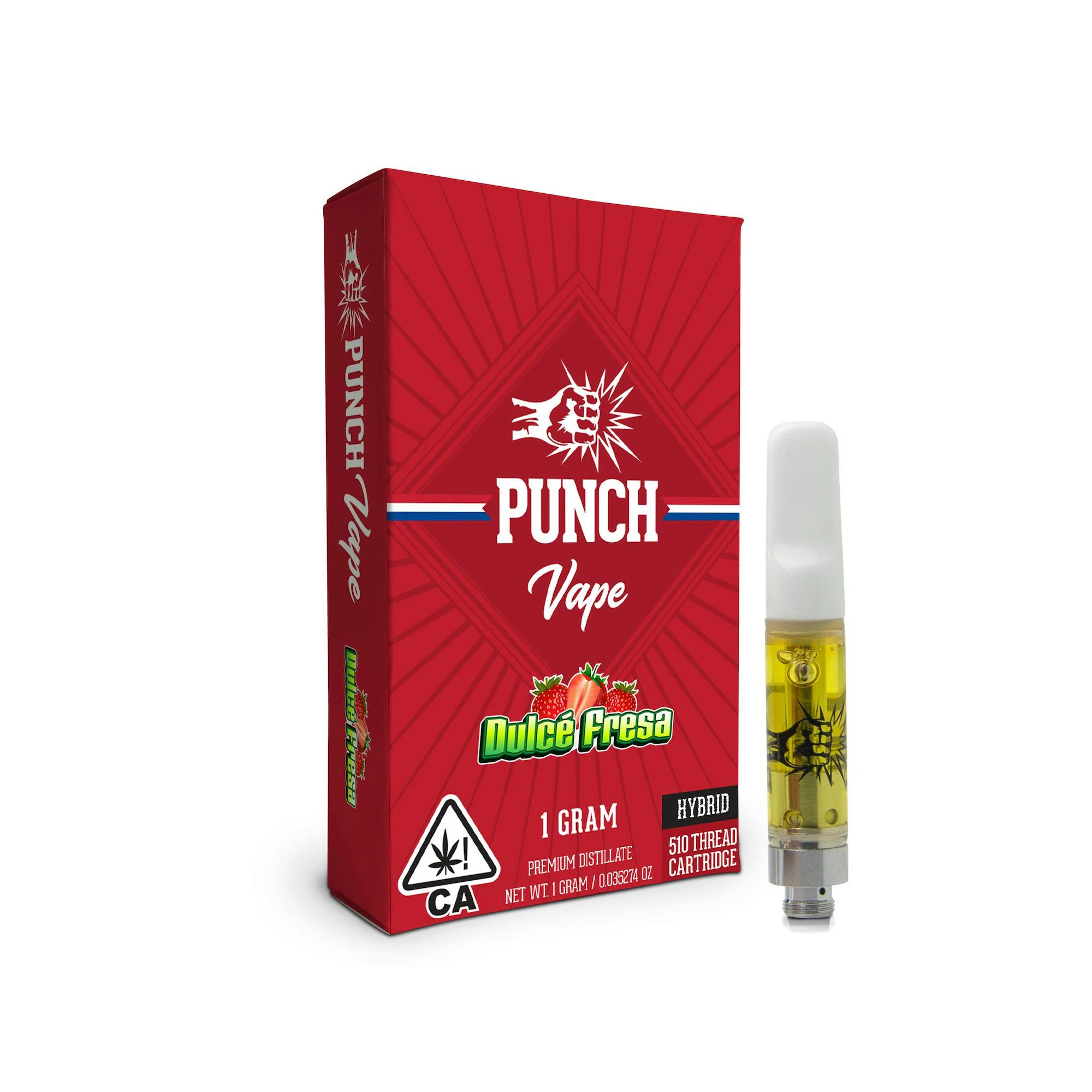 Punch - Dulce Fresa (H) | 1g Cart | Punch Extracts Main Image