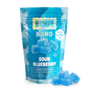 HiColor | 10pk 10mg Chews | Sour Blueberry