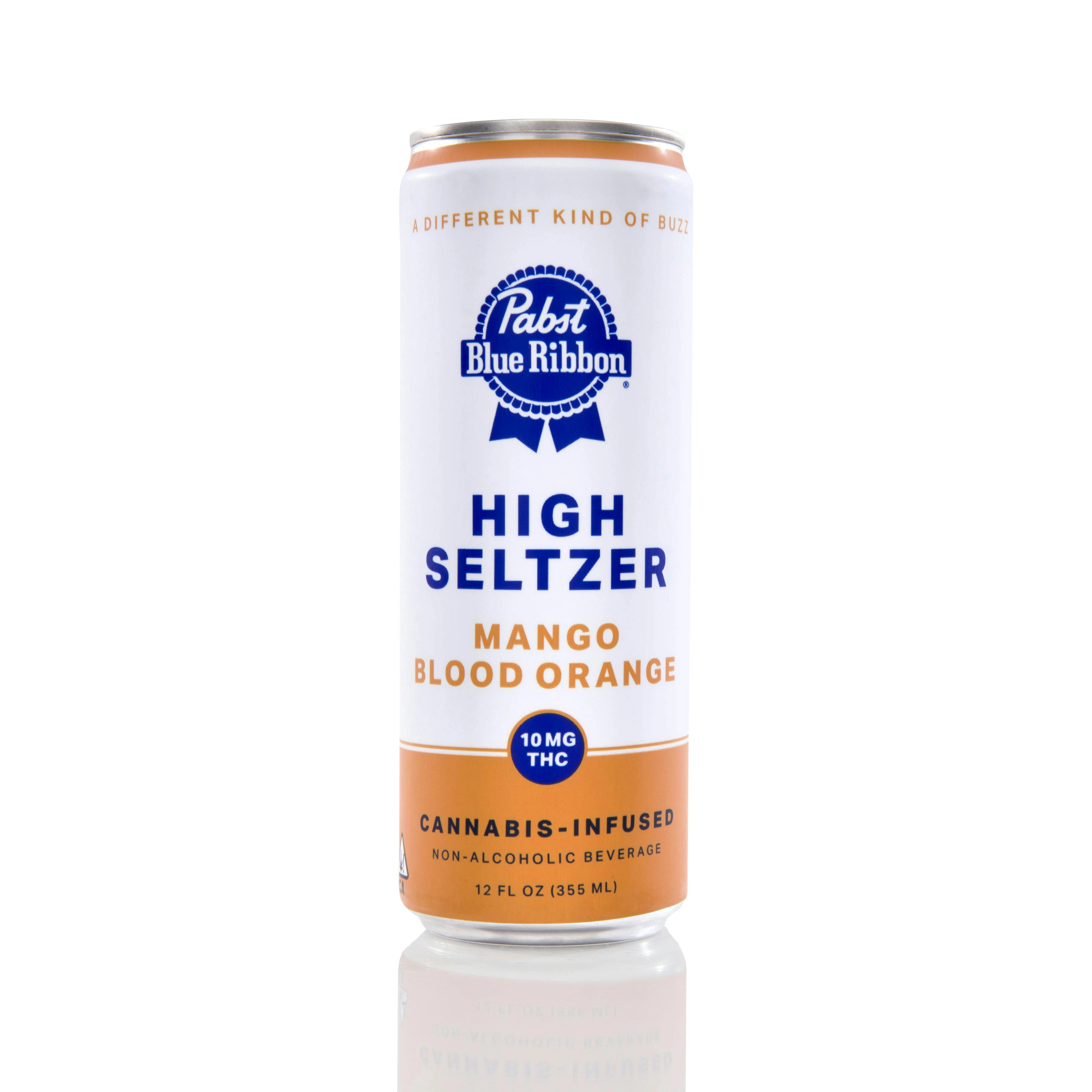 Pabst (PBR) - PABST Infused High Seltzer High Lemon 10mg Drink Main Image