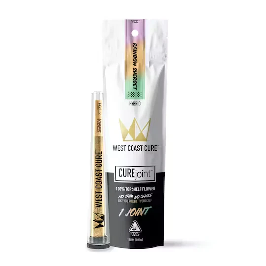 West Coast Cure - [West Coast Cure] Preroll - 1g - Rainbow Sherbet (H) Main Image