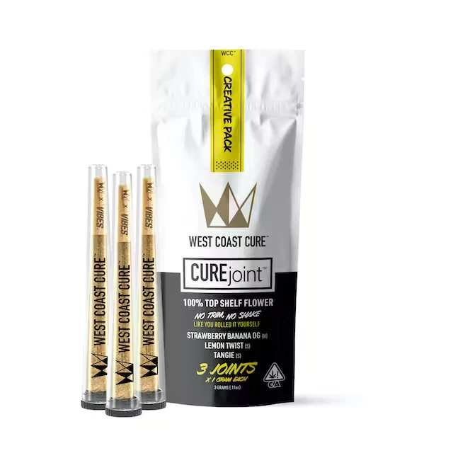 West Coast Cure - [West Coast Cure] Variety Preroll 3 Pack - 3g - Creative Pack (S/H) Main Image