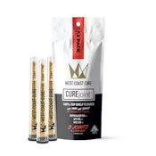 West Coast Cure | Gas Pack Indica | 3g Preroll 3pk (1g Prerolls)