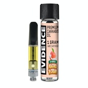 EVI Peaches and Cream | 1g Vape Cartridge [H] THC%92.0