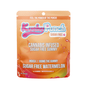 Kushy Punch - SUGAR FREE Indica Watermelon Gummy 100mg