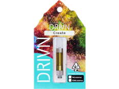 Platinum Vape Create DRIVN 510 thread cartridge 1mL