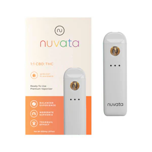 Nuvata - Nuvata | Apricot | CBD Flow 1:1 | All-In-One | 1g