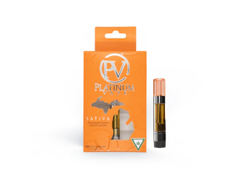 Platinum Vape - Platinum Vape Jack the Ripper (Sativa) 510 thread cartridge 1g Main Image