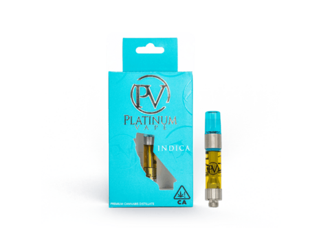 Platinum - Northern Lights - Live Resin Vape Cart - 1G
