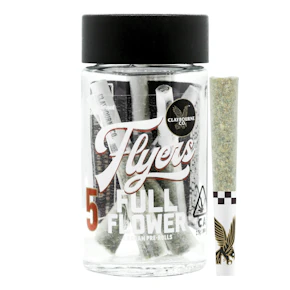 Claybourne Co. Frosted Flyers | 5pk - 0.5g Prerolls | Durbon Poison | SI