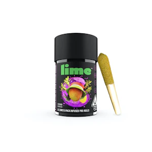 Lime - Lime - Peach Ringz Infused Lil' Limes Preroll 5pk 3g