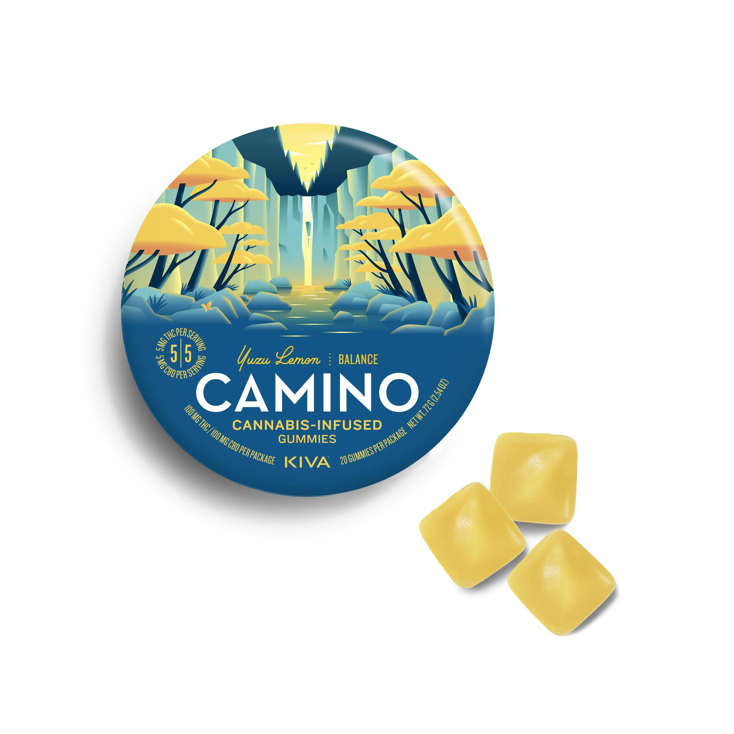 Camino - Camino Yuzu Lemon "Balance" Gummies Main Image
