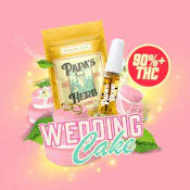 Papa's Herb - Wedding Cake - 1g Vape Cart