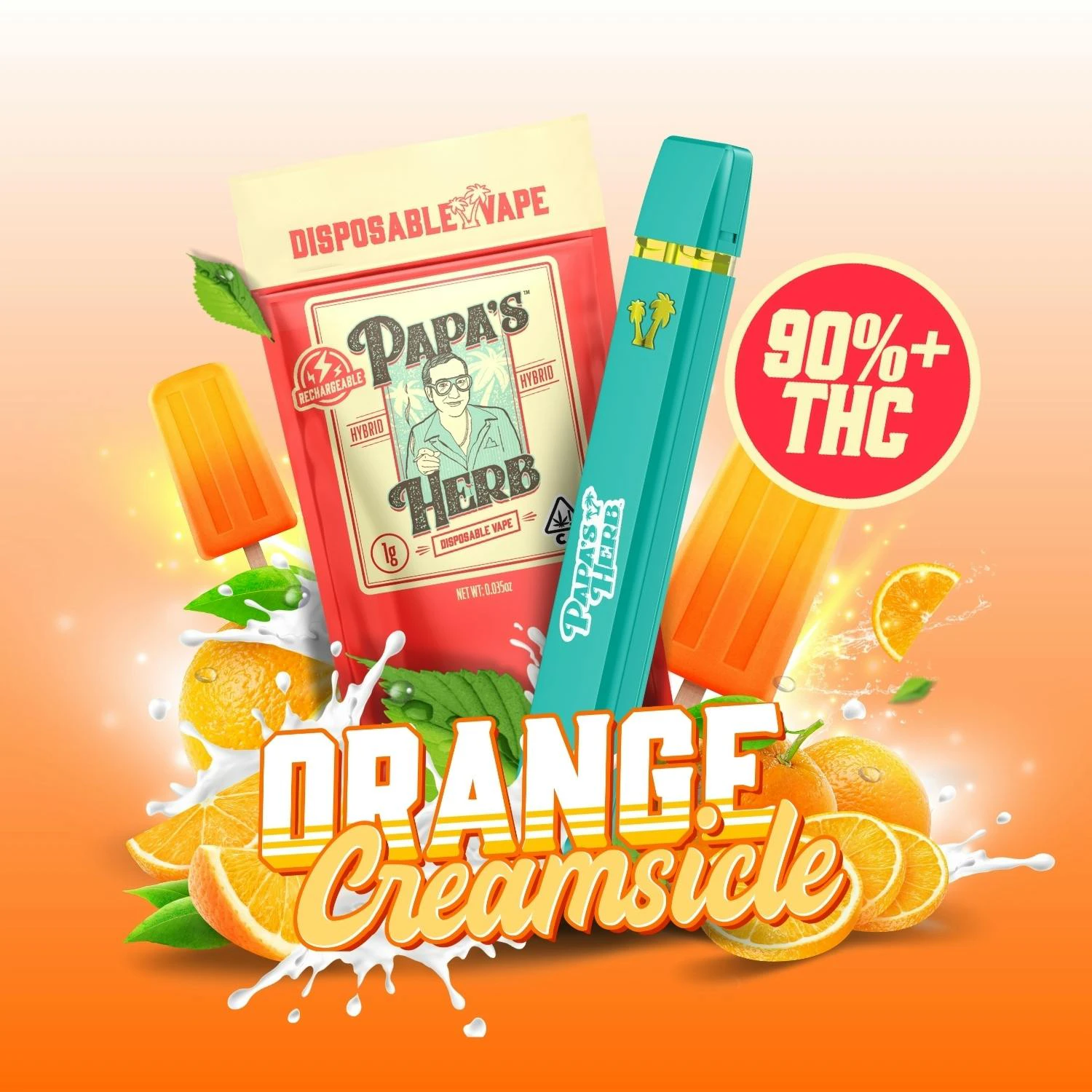 Papa's Herb - PAPA'S HERB - AIO - Orange Creamsicle - 1G Main Image