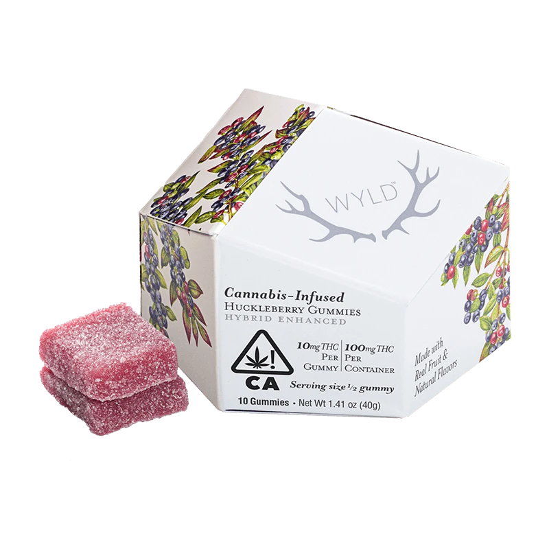 WYLD - WYLD Huckleberry Gummies - Hybrid - 100mg: test 2 Main Image