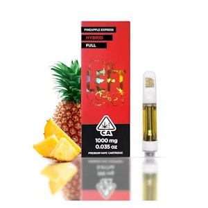 LEFT COAST - Left Coast - 1G Vape cartridge - Pineapple Express