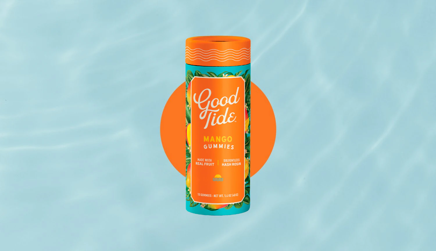 Good Tide - Good Tide - Mango Mellow Rosin Gummies 100mg Main Image