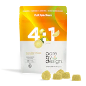Care By Design - 4:1 CBD Lemon - Gummies 25mg